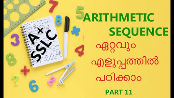 Part 11 SSLC MATHS Arithmetic Sequence#sslcvideos #sslcfocusarea #victors #sslc