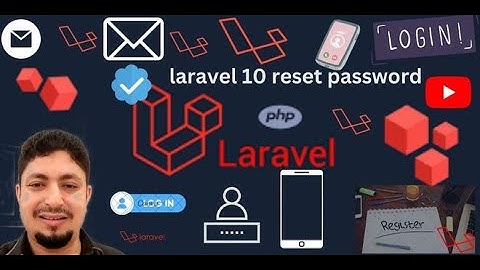 ازي تعمل ريست باسورد لأرافل استعادة كلمة المرور  laravel 10 reset password  #005
