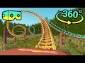 Fight Of The Eagles 360° Video - Roller Coaster VR