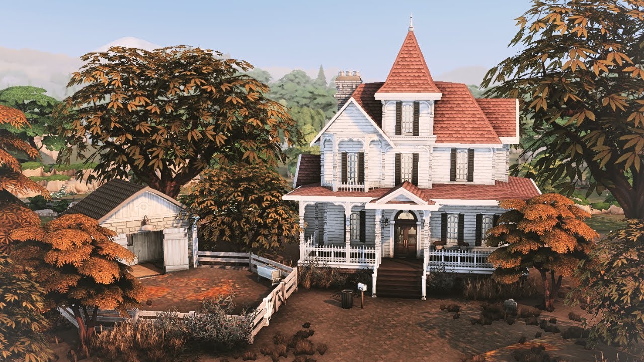 Southern Gothic Family House | The Sims 4 | Stop Motion Build [No CC]