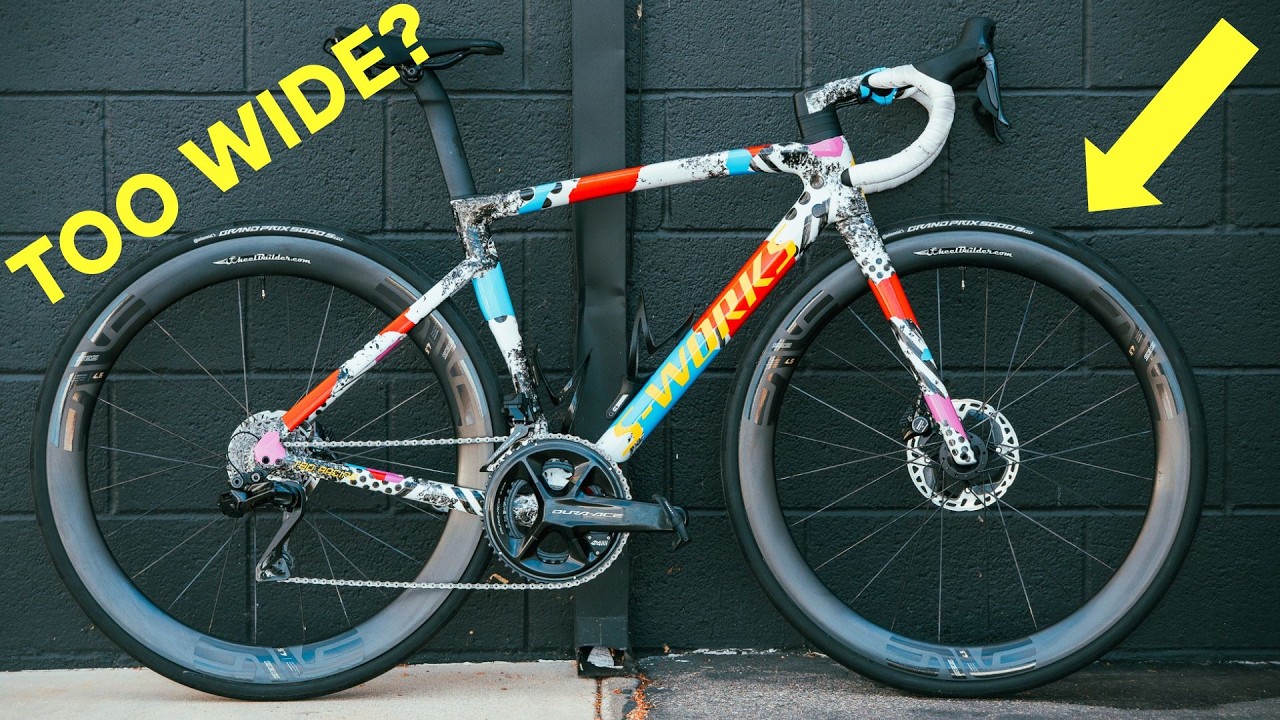 Широкие покрышки для шоссейных велосипедов: маркетинговый ход? Гениальное усовершенствование?