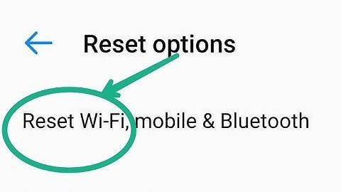 WiFi reset Tecno pop 6 pro | how to reset wifi setting tecno phone