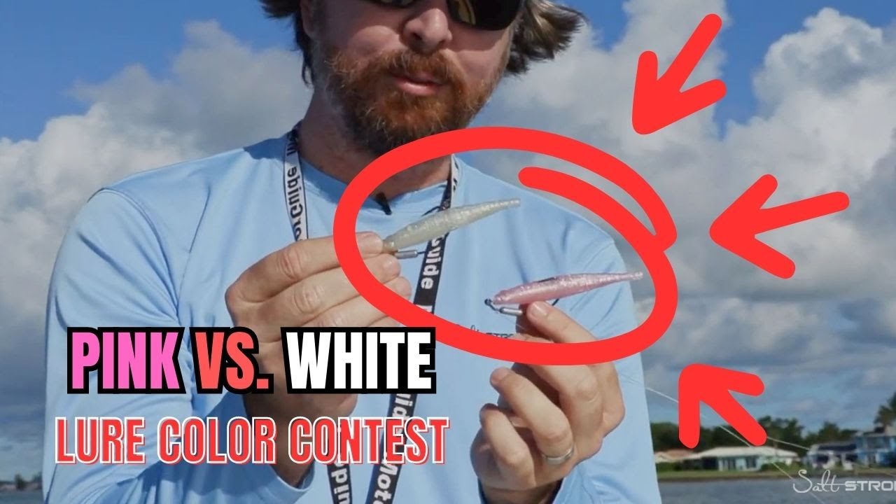 Pink VS. White: Lure Color Contest [What Will Catch More Fish