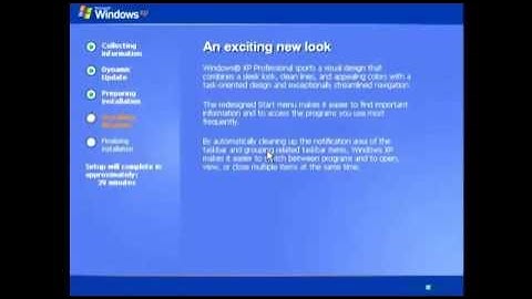 How To Format & Install Windows XP