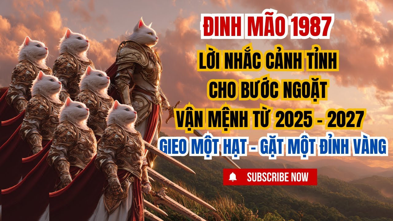 Đinh Mão 1987: Lời Nhắc Cảnh Tỉnh Cho Bước Ngoặt Vận Mệnh Từ 2025 – 2027