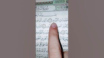 سورة البروج/#فيديوهات اسلامية #القرآن_الكريم
