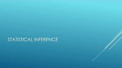Probability and Statistics Course  - Lesson 25 - Statistical Inference - Point Estimation
