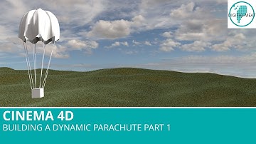 Building A Dynamic Parachute In Cinema 4D: Part 1