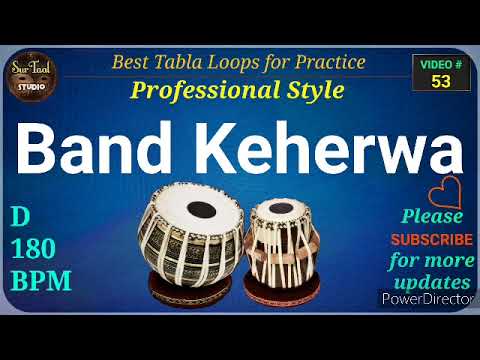 Band Keherwa Tabla Loop D 180 BPM