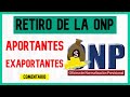 Devolución de aportes de la ONP 2020| Quienes son  Aportantes y Exaportantes. Se aprobará la LEY?