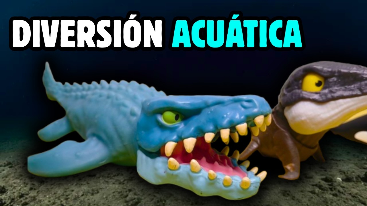 DINOSAURIOS Y ANIMALES  DIVERSION ACUATICA