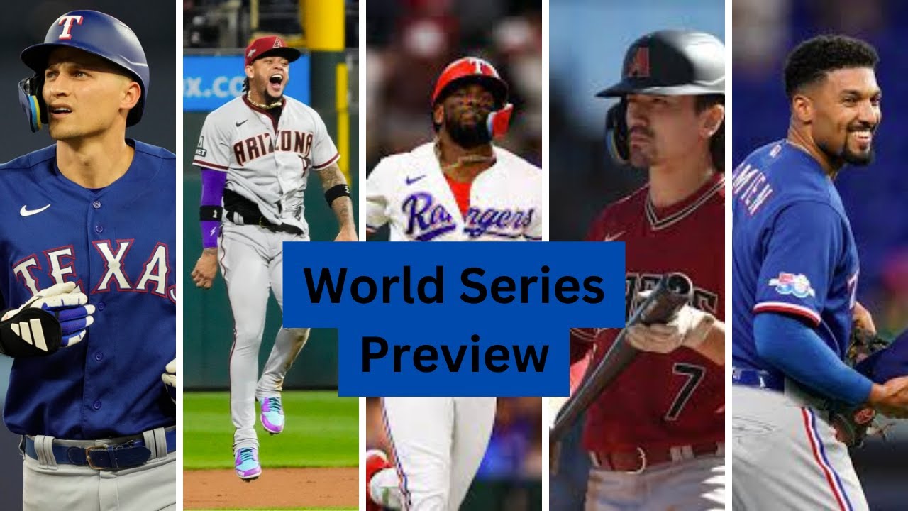 2023 World Series PreviewRanking Starting Pitchers, Best Bats YouTube
