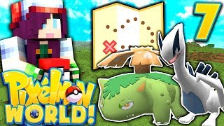 EXPLORING FOR HIGH LVL POKEMON! | PIXELMON WORLD #7 (Minecraft Pokemon) screenshot 1