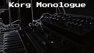 Korg Monologue Acid Techno live Jam
