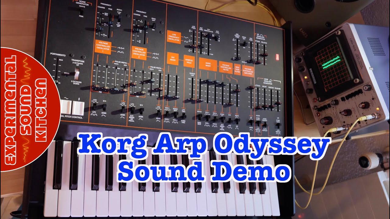 ESK - Korg Arp Odyssey Sound Demo