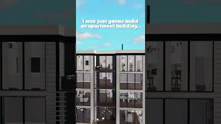 I was just gonna build an apartment building...#bloxburg #roblox #halloween #town #fyp I was just gonna build an apartment building...#bloxburg #roblox #halloween #town #fyp