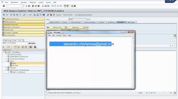 Build a Simple Web Dynpro ABAP Application, Web Dynpro Event Handling, Context Menu (PART 5)