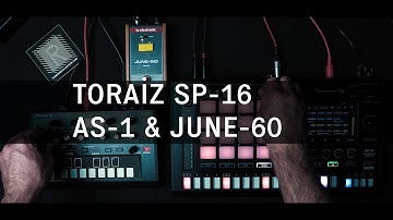 TORAIZ SP-16 Sampler + AS-1 Synth + JUNE-60 Chorus | riemannkollektion.com