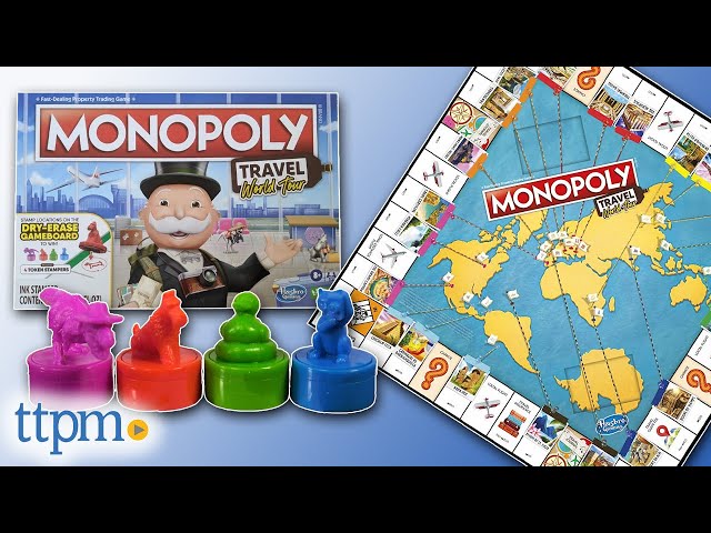 Monopoly Travel World Tour Game class=