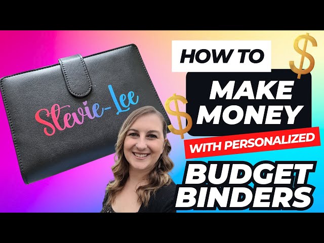 Make a Budget Binder using @Cricut Joy #symphonystreasures #cricut #cr