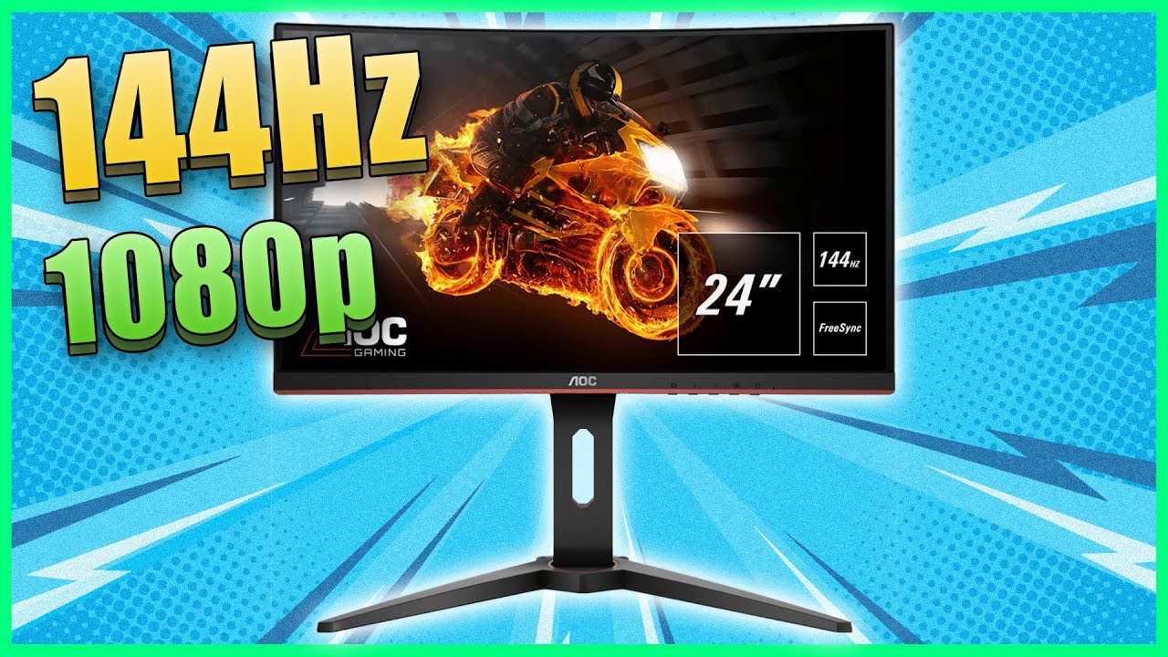 AOC G2490VXA 24″ REVIEW | VA 144Hz 1ms 