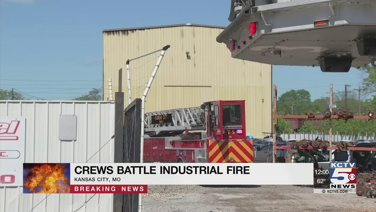 3-alarm fire contained at Kansas City industrial building