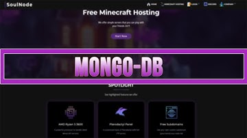 How to use Mongo DB Server - SoulNode