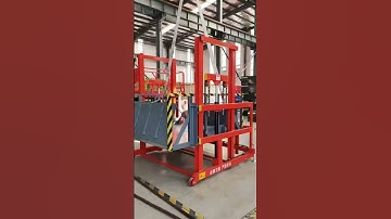 Mobile loading and unloading platform with a load of 2 tons, remote controller, easy operation