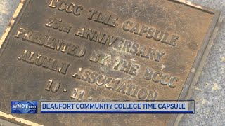 BCCC digs up 25-year-old time capsule full of history