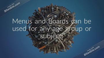 Digital Choice Boards and Learning menus