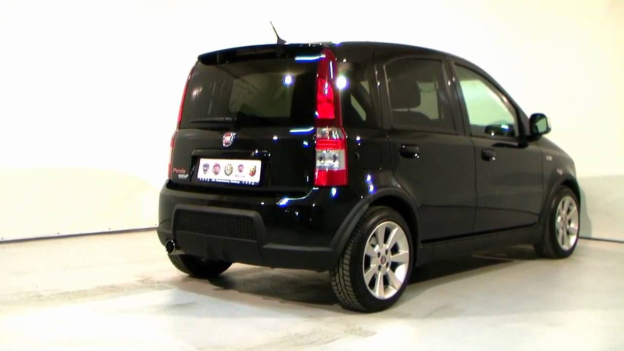 Fiat Panda 100 Hp 1 4 16v Carbon Schwarz Www Autohaus Biz Fiat Niederlassung Hamburg Youtube