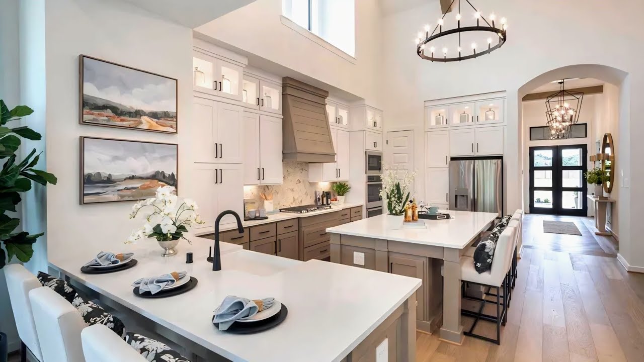 Inside a Spacious One-Story Luxury Home | Sleek Design & Resort-Style Living