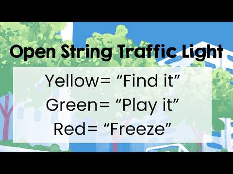 Ukulele Open String Traffic Lights