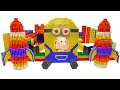 DIY - Build Amazing Minions Maze For Hamsters From Magnetic Balls (Satisfying) - Magnet Balls