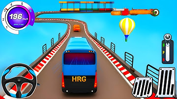 GT Crazy Bus Mega Ramp Racing - Bus Simulator Tracks 2025 - Android Gameplay #15