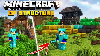 MINECRAFT BUT WE CAN CRAFT NEW OP STRUCTURES...