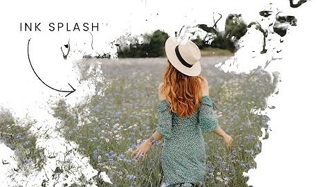 CSS Only Ink Splash Video Manipulation | CSS Effect