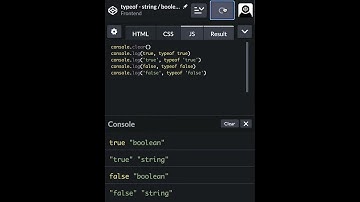 #5 typeof string & boolean  | JavaScript | Frontend | Take it easy #shorts