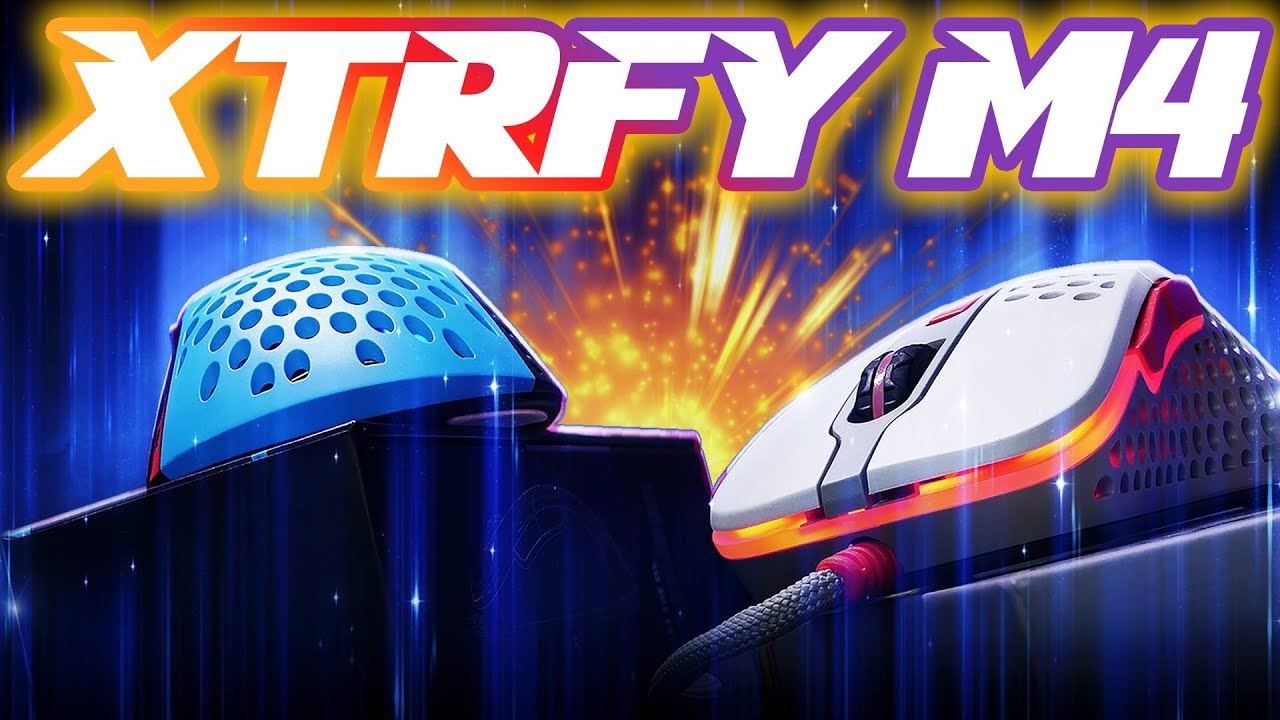 Xtrfy M4 Gaming Mouse Review The Lightweight Medium Ergo Youtube