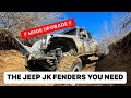The Jeep Wrangler JK Fender Upgrade YOU NEED- IMPORTANT MOD