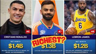 Famous 💰 Top 100 Richest Athletes in 2026 Net Worth