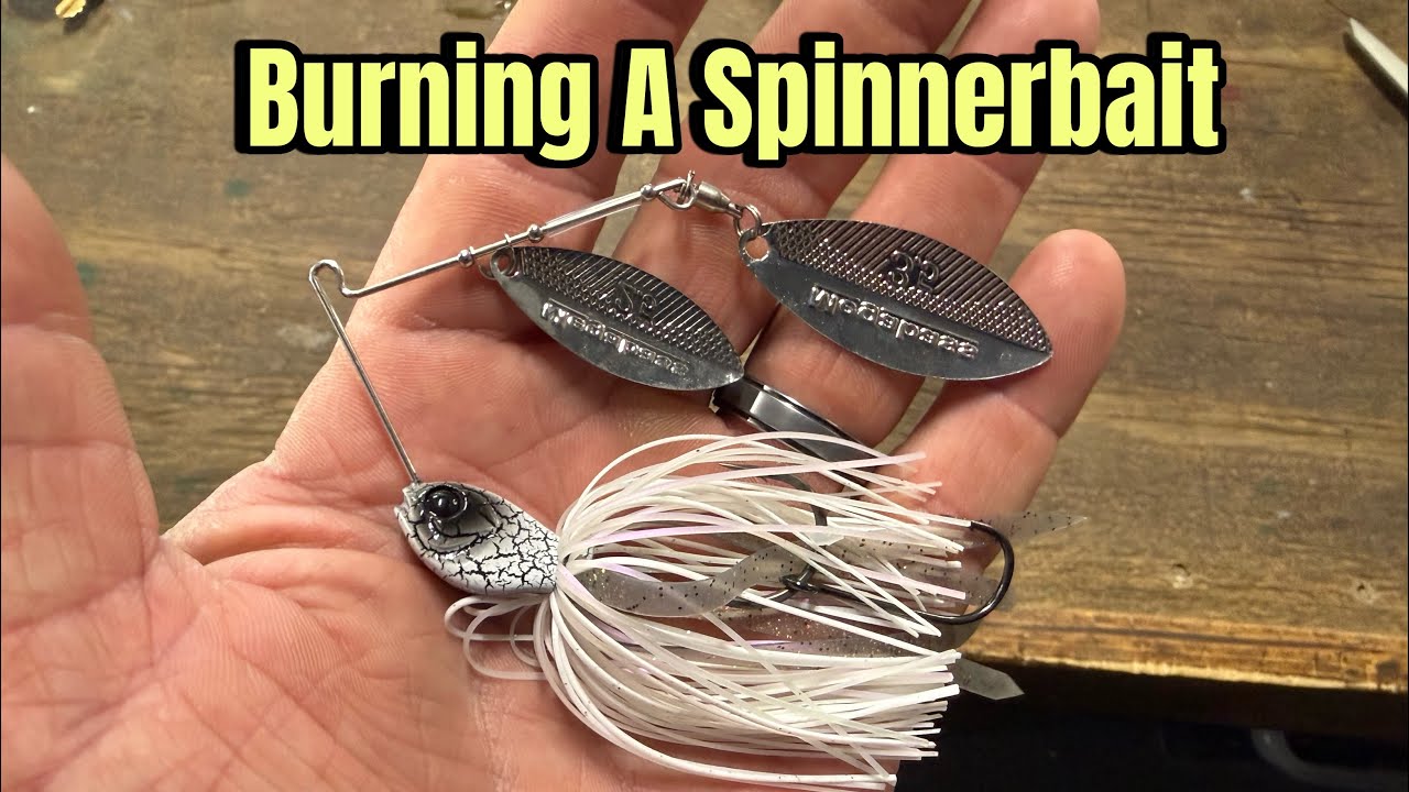Как «сжечь» спиннербейт для ловли осеннего окуня…