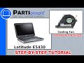 Dell Latitude E5430 (P27G-001) Cooling Fan How-To Video Tutorial