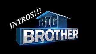 Big Brother (US) All Intros Seasons 1-21 (Celebrity & BBOTT Included)!
