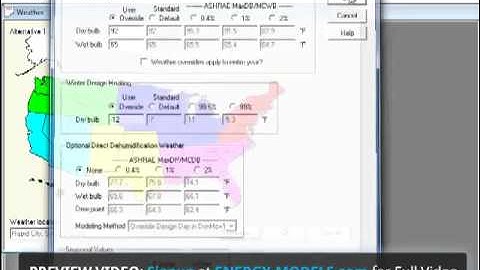 Load Design Example File TRACE 700 | Energy-Models.com