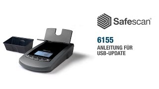 Safescan 6155 Anleitung Für USB-Update | Deutsch