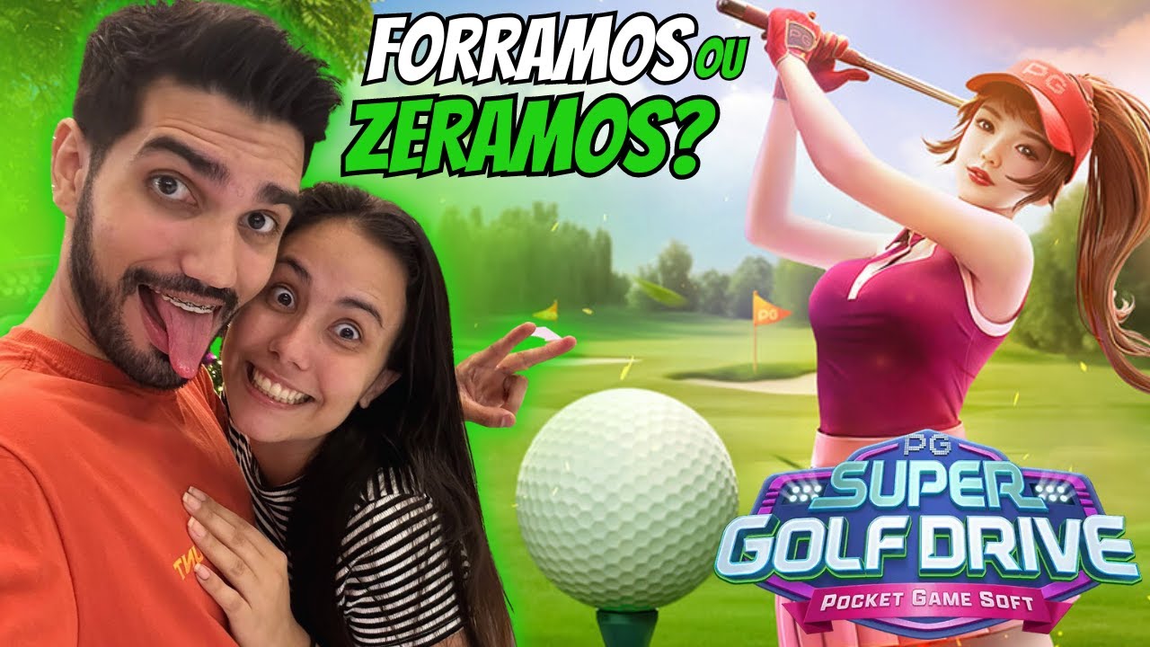 PEGAMOS UM BÔNUS ASSUSTADOR NO *SUPER GOLF DRIVE* foi forra ou fumo? 