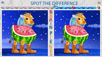 🔍 Spot the Difference 🧠 Halloween & Brainrot Challenge with Detective Neurofin! Game: 10128