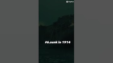 Ships that sunk or where scrapped part 1