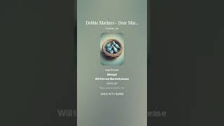 Debbie Mathers   Dear Marshall Cover